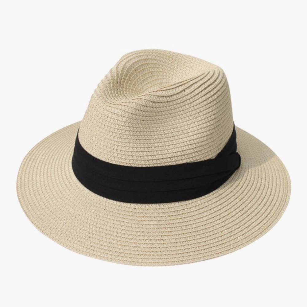 Straw Fedora Hat